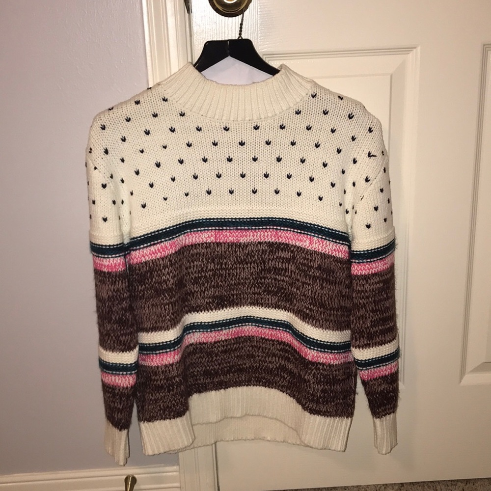 Cable Stitch Ski/Winter Sweater